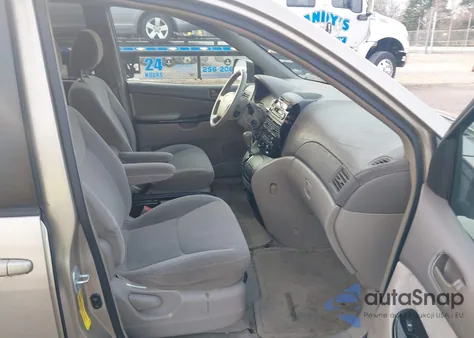 2004 Toyota Sienna Le из США, поврежденный, VIN 5TDZA23C14S054111